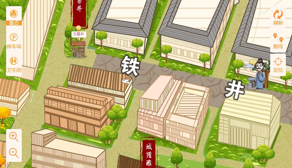 正安智慧景区：手绘地图与语音导览的完美融合